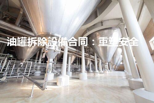 油罐拆除設備合同：重塑安全未來！